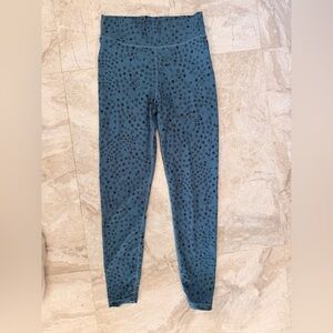 The Upside Leggings Womens Small Blue Star Print High-Rise Activewear Yoga